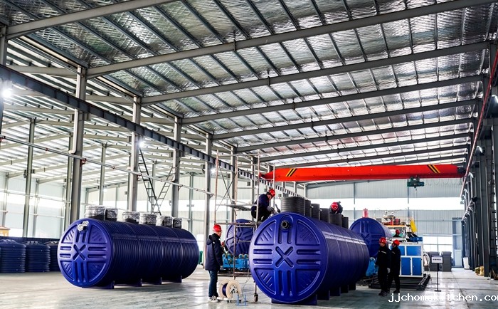 一体化污水处理设备组装展示